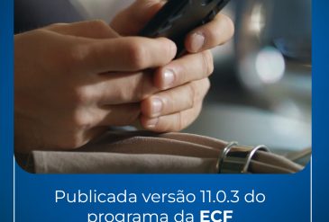 Publicada versão 11.0.3 do programa da ECF